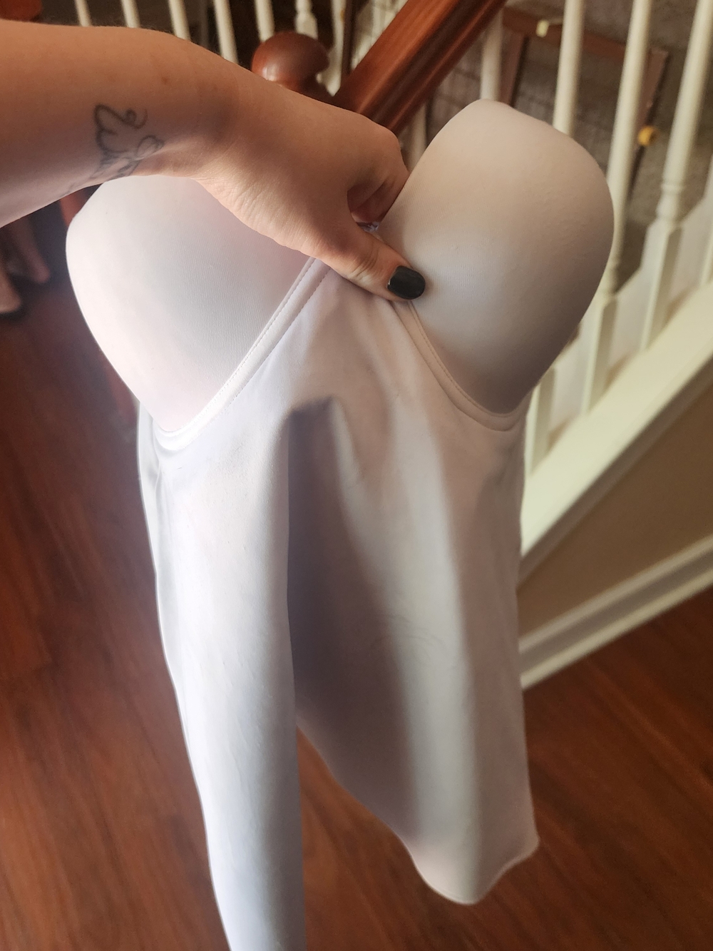 Felina Strapless Bandeau Shaping Slip in White
